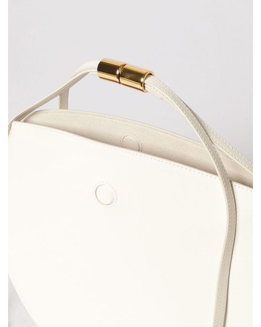 Furla Natural Moonstone M Leather Bag