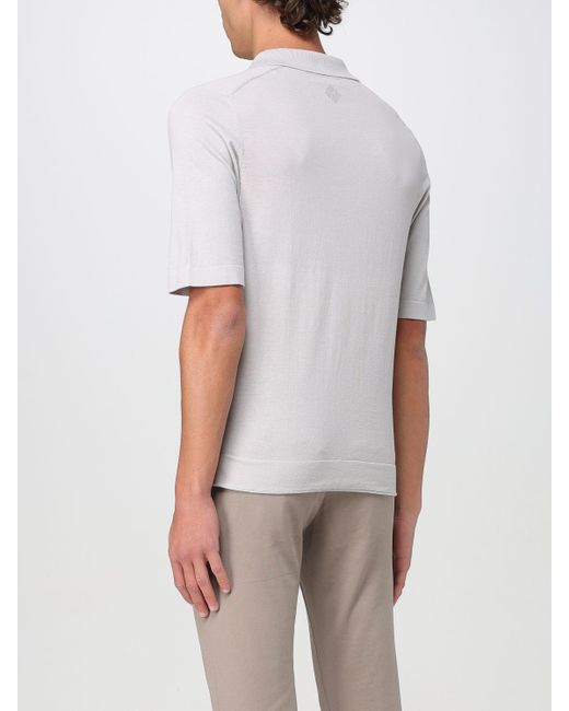 Camicia di Ballantyne in Gray da Uomo