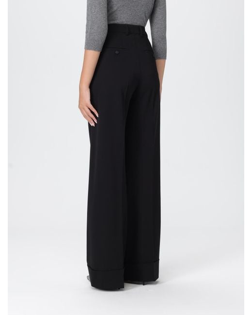 Dolce & Gabbana Black Dolce &Amp Gabbana Classic Virgin Wool Trousers
