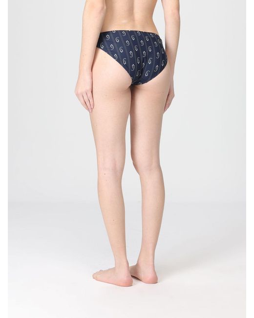 Tory Burch Blue Bikini Bottom Swimsuit