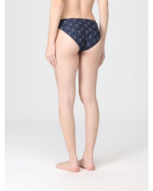 Tory Burch Blue Bikini Bottom Swimsuit