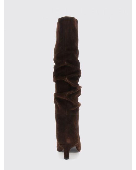 Alohas Brown Flat Ankle Boot