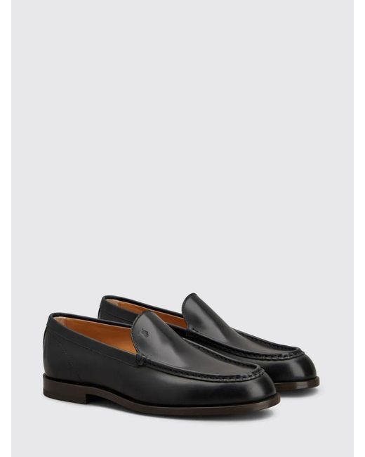 Tod's White Leather Loafers for men