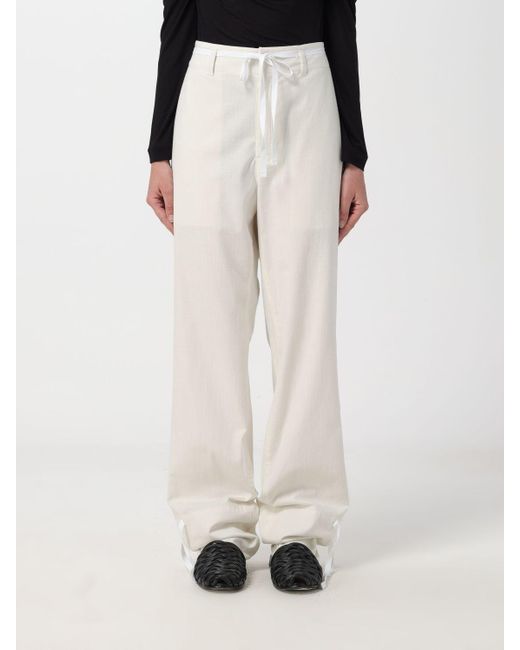 Lemaire White Trousers
