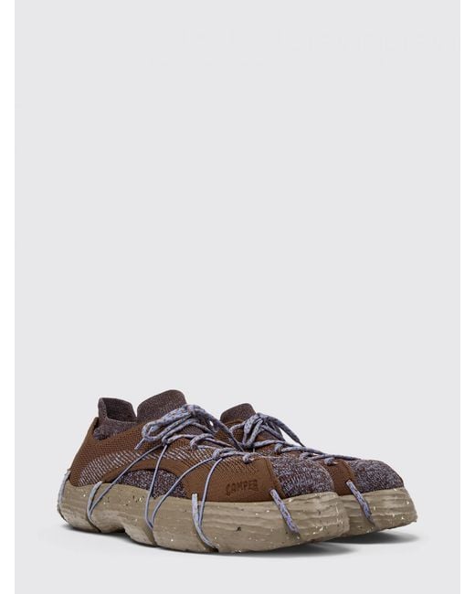 Camper Brown Roku Recycled Polyester Sneakers for men
