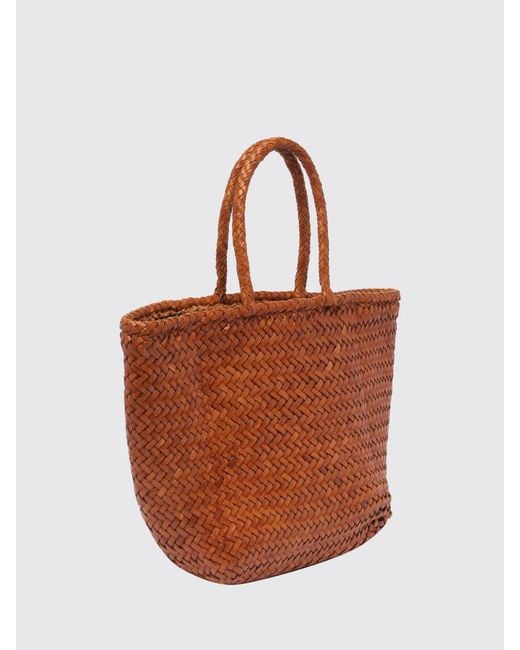 Borsa A Mano Donna di Dragon Diffusion in Brown