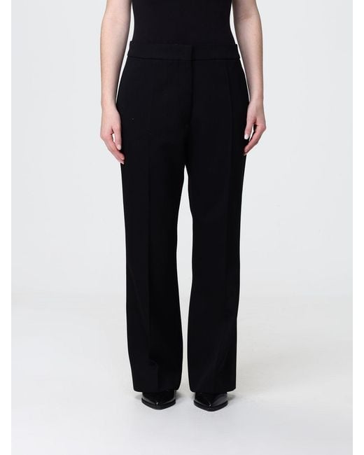 Jil Sander Black Classic Wool Trousers