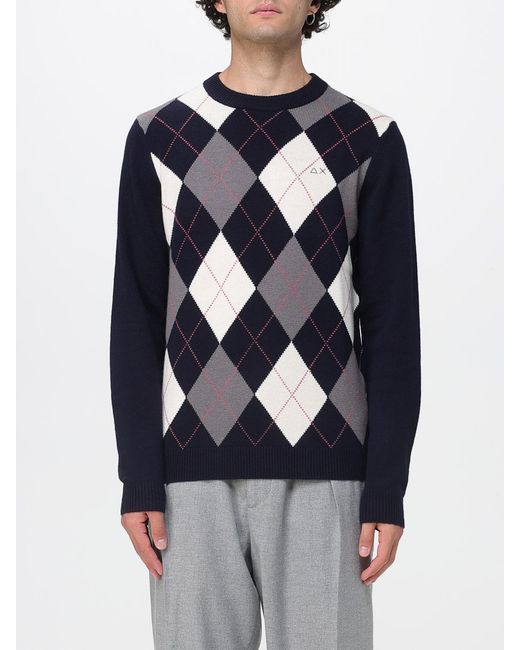 Pull Homme Sun 68 pour homme en coloris Blue