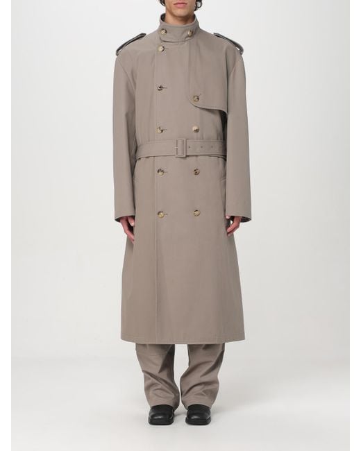 Moschino Couture Natural Trench Coat for men