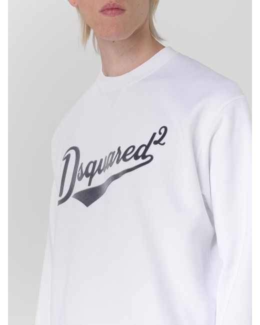DSquared² White Sweatshirt for men