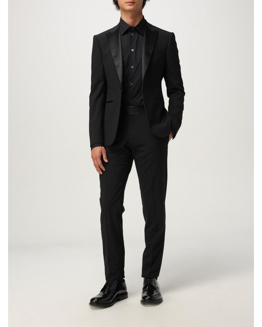 Emporio Armani Black Suit for men
