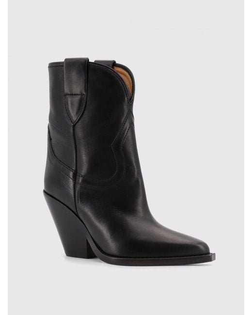 Botines Planos Mujer Isabel Marant de color Black