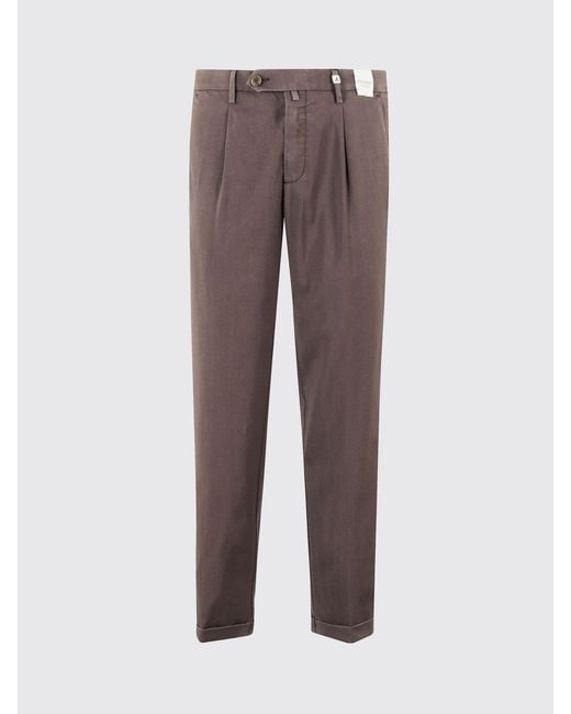 Myths Multicolor Slim Fit Wool Fresco Trousers for men