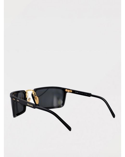 Gafas De Sol Hombre Prada de hombre de color Black