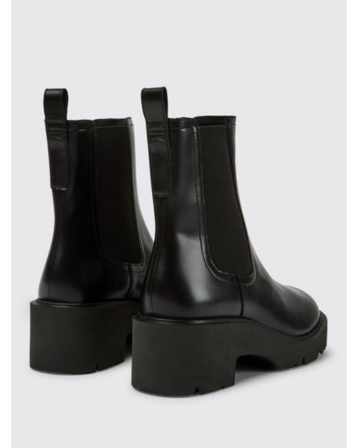 Camper Black Stiefelette