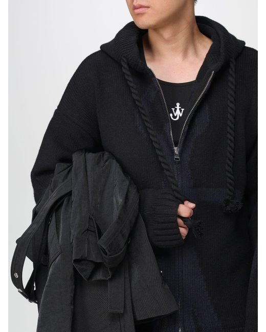 J.W. Anderson Black Sweatshirt for men