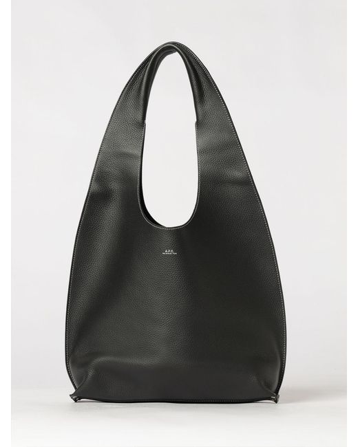 A.P.C. Black Crossbody Bag
