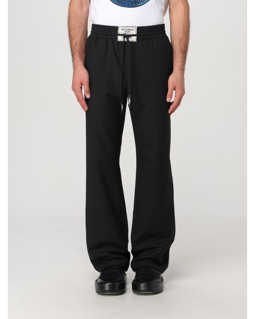 Just Cavalli Black Pants for men