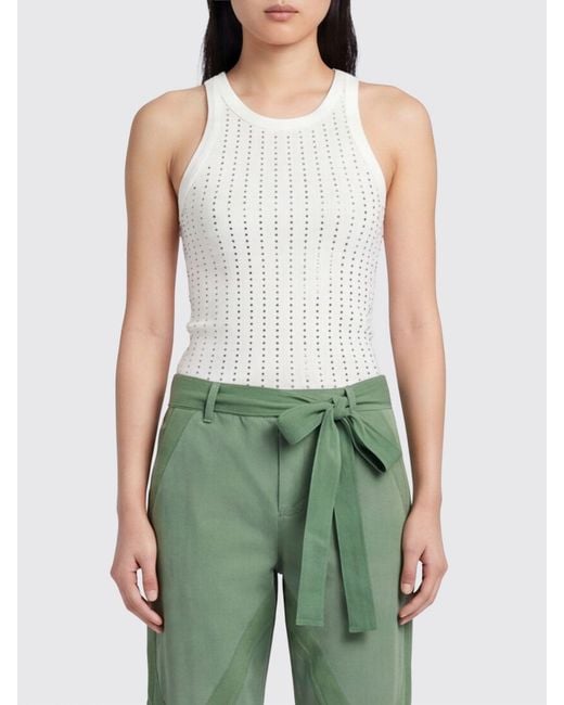 The Attico Green Top