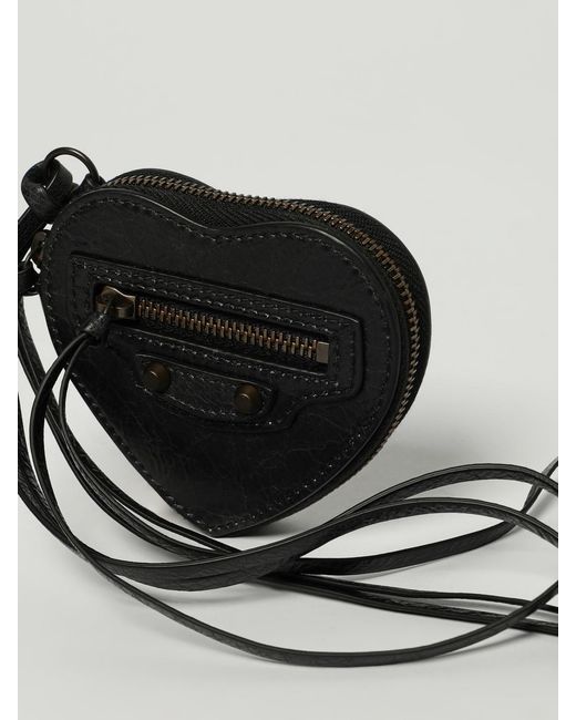 Balenciaga Black Keyring