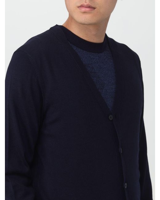 Boss Blue Cardigan for men