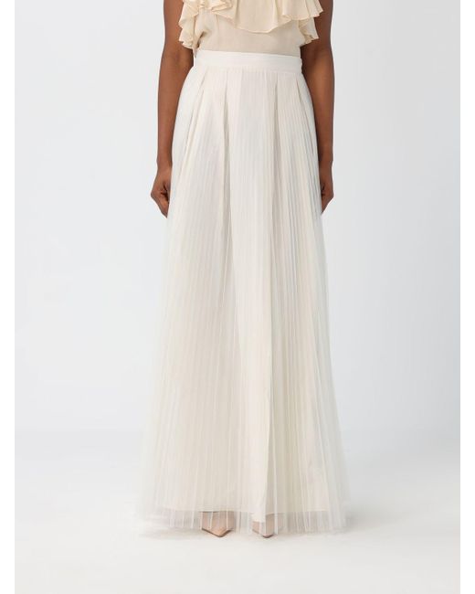 Twinset White Skirt