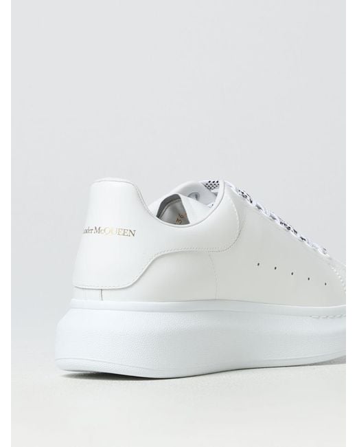 alexander mcqueen white sparkly trainers