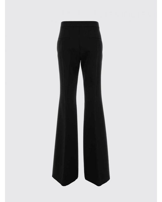 Jil Sander Black Wool Flared Trousers