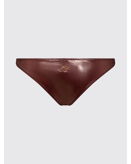 Blumarine Multicolor Stretch Polyester Bikini Bottom