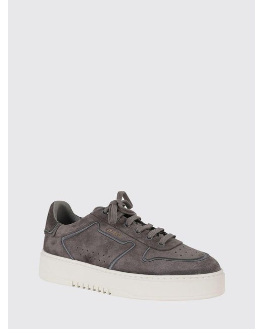 Axel Arigato Multicolor Orbit Suede Low-Top Sneakers With Platform Sole And Laminated Logo for men