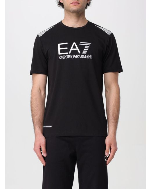 EA7 T-shirt in Black für Herren