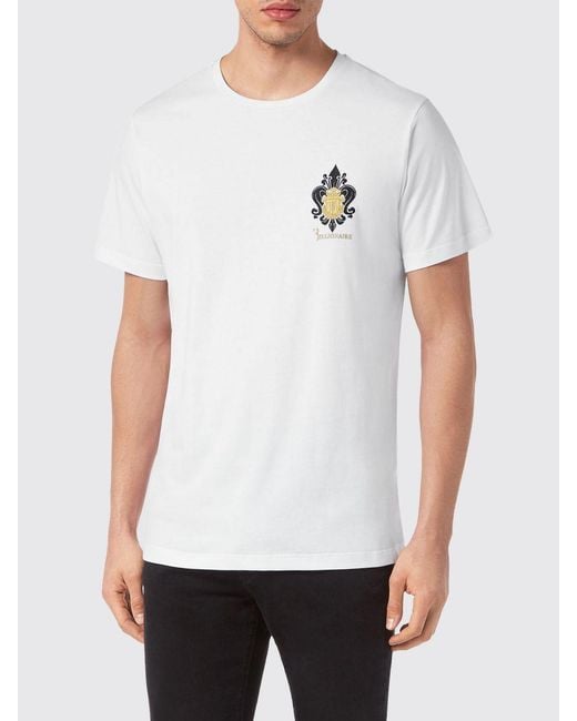 Billionaire White T-Shirt for men