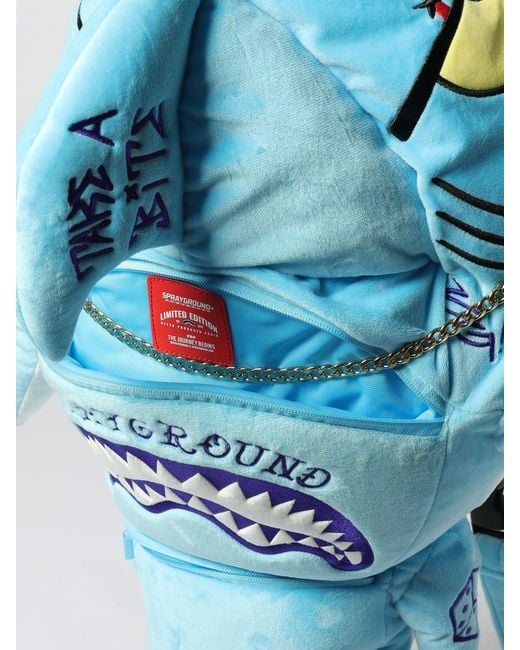 Sprayground Blue Backpack for men