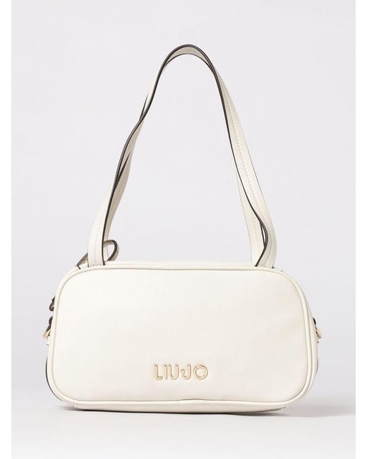 Liu Jo Natural Arezu Grained Synthetic Leather Bag