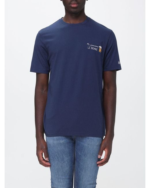 Mc2 Saint Barth Blue T-Shirt for men