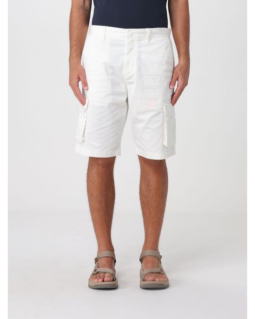 Sun 68 White Shorts for men