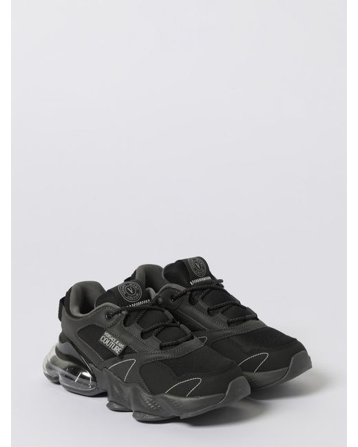 Versace Jeans Couture Black Trainers for men