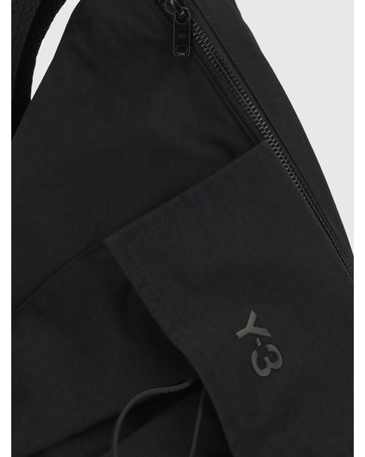 Y-3 Black Utility Backpack for men