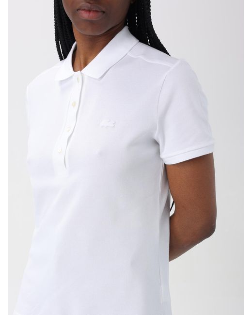 Lacoste White Polo Shirt