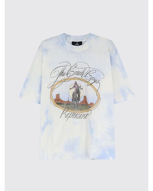 Represent White T-Shirt for men