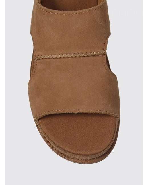 Ugg Brown Goldenstar Hi Suede Sandal