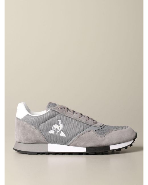 Le Coq Sportif Gray Sneakers for men