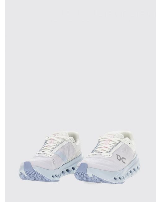 On Shoes White Cloudsurfer Next Recycled Mesh Sneakers On