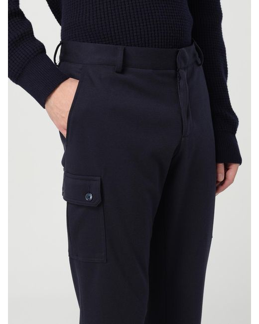 Daniele Alessandrini Blue Trousers for men