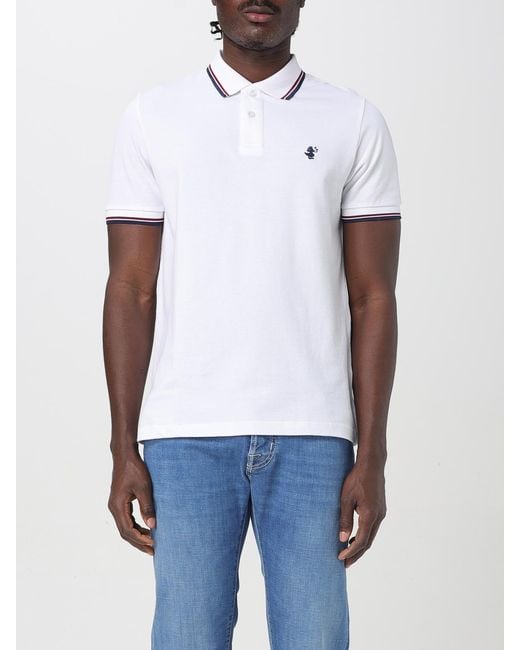Save The Duck White Polo Shirt for men