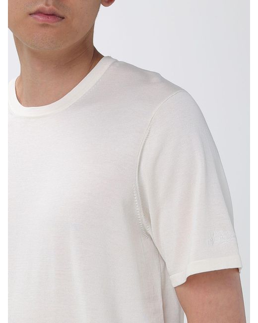 Mc2 Saint Barth White Cotton T-Shirt for men