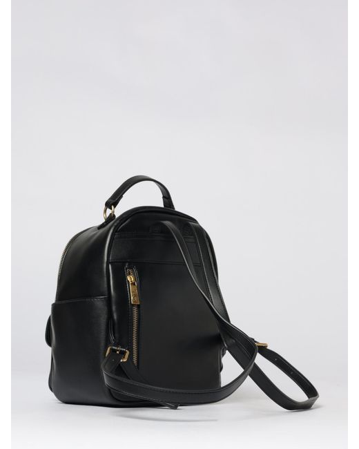 Just Cavalli Black Synthetic Leather Backpack