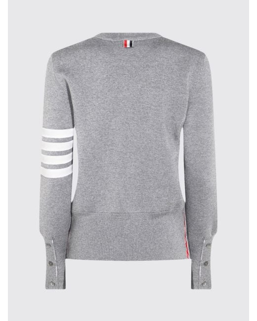 Jersey De Lana Virgen Thom Browne de color Gray