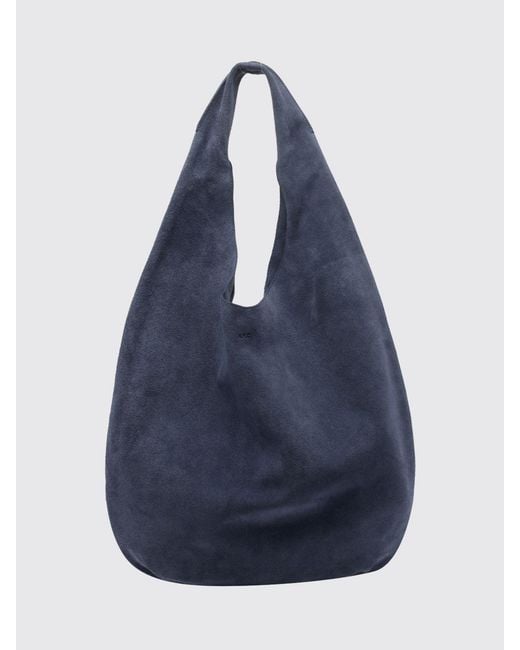 A.P.C. Blue Shoulder Bag