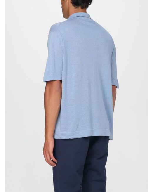 Zanone Blue Shirt for men